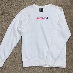 White Nike Sweater